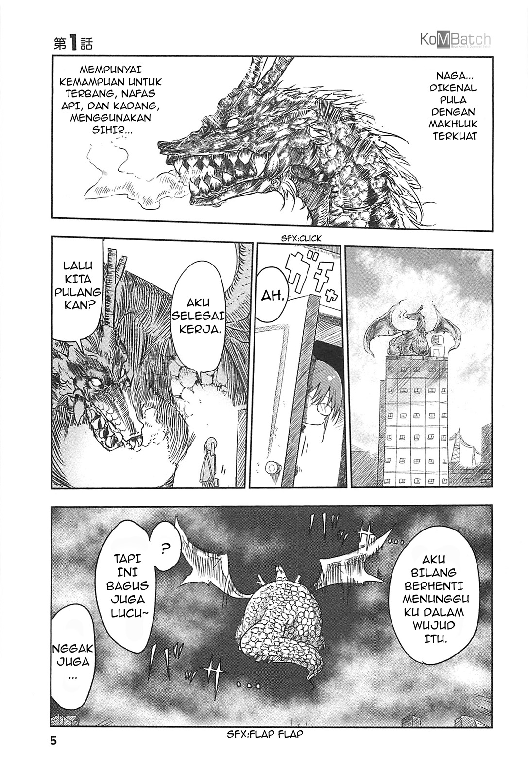 Kobayashi-san Chi no Maid Dragon Chapter 2 - halaman 5