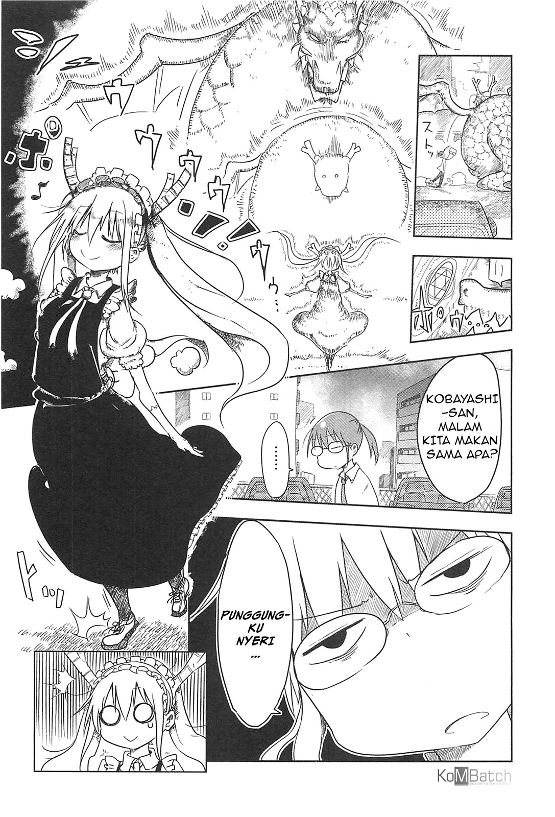Kobayashi-san Chi no Maid Dragon Chapter 2 - halaman 7