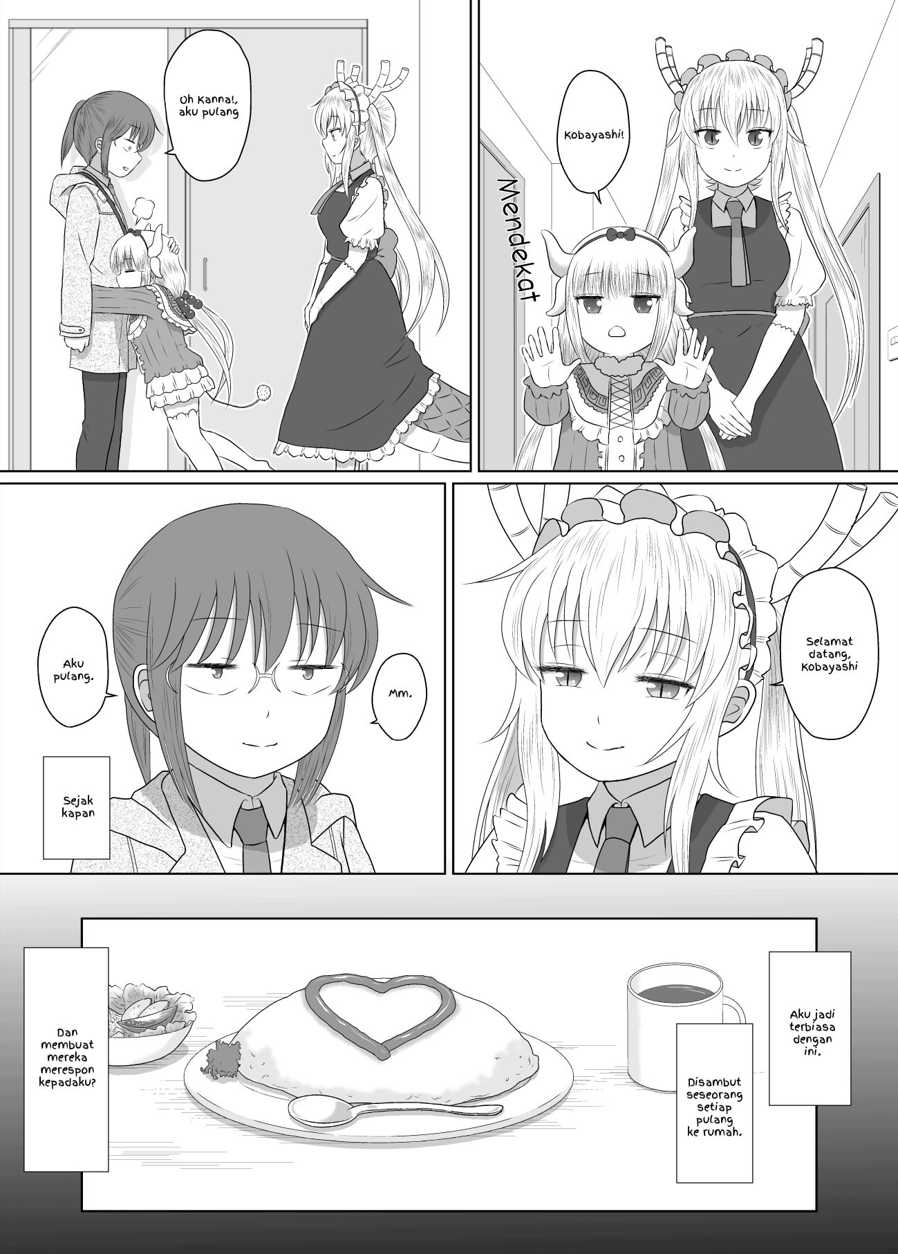 Kobayashi-san Chi no Maid Dragon - Don't Call Me Chorogon: Expressing Your Love is Important. (Doujinshi) Chapter 0 - halaman 3