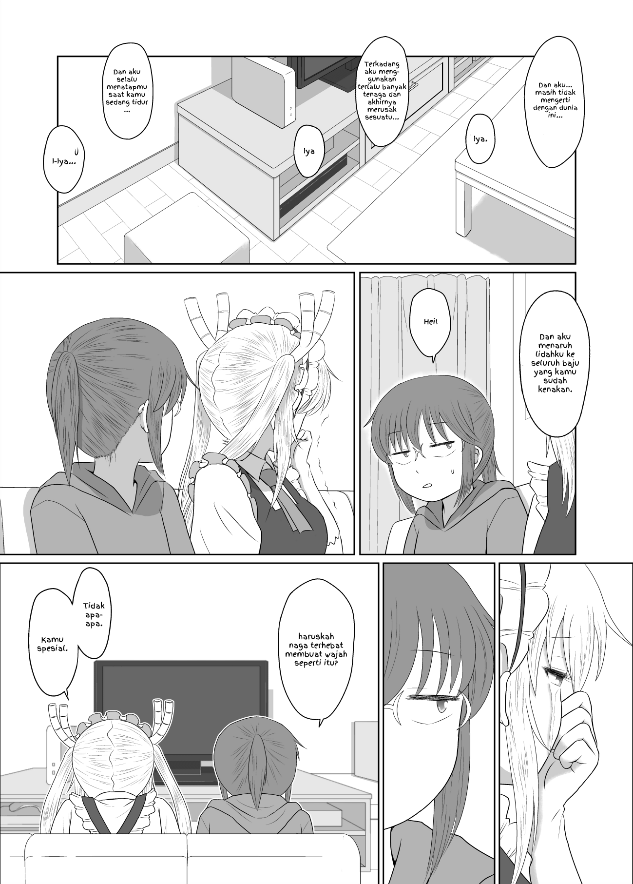 Kobayashi-san Chi no Maid Dragon - Don't Call Me Chorogon: Expressing Your Love is Important. (Doujinshi) Chapter 0 - halaman 6