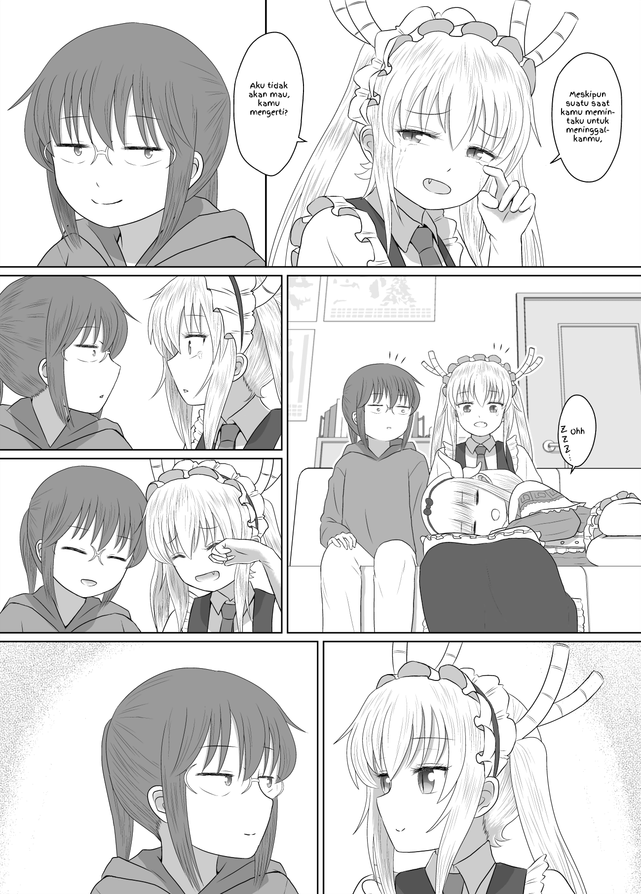 Kobayashi-san Chi no Maid Dragon - Don't Call Me Chorogon: Expressing Your Love is Important. (Doujinshi) Chapter 0 - halaman 7