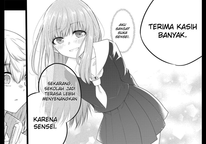 Koe ga Dasenai Shoujo wa "Kanojo ga Yasashisugiru" to Omotteiru Chapter 107 - halaman 8