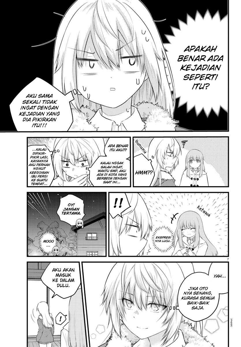 Koe ga Dasenai Shoujo wa "Kanojo ga Yasashisugiru" to Omotteiru Chapter 115 - halaman 9