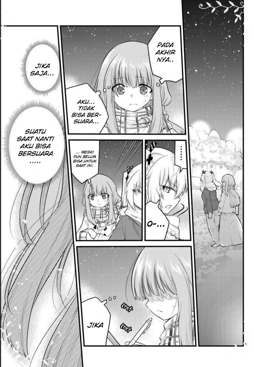 Koe ga Dasenai Shoujo wa "Kanojo ga Yasashisugiru" to Omotteiru Chapter 118 - halaman 8