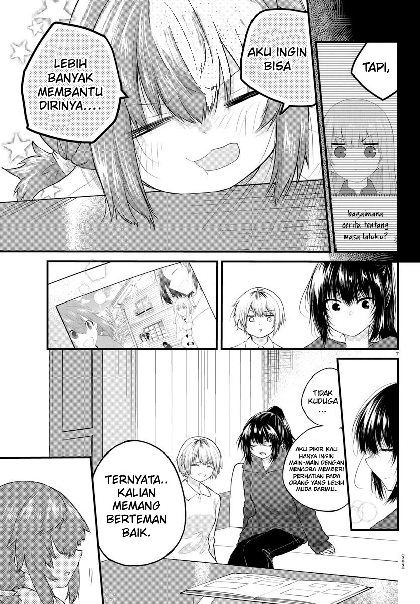 Koe ga Dasenai Shoujo wa "Kanojo ga Yasashisugiru" to Omotteiru Chapter 125 - halaman 9