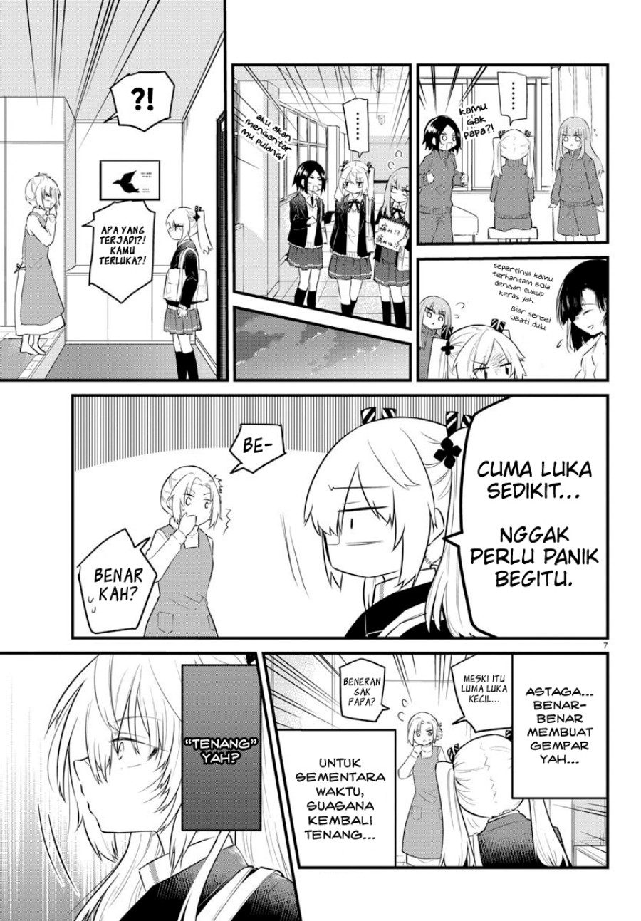Koe ga Dasenai Shoujo wa "Kanojo ga Yasashisugiru" to Omotteiru Chapter 130 - halaman 8