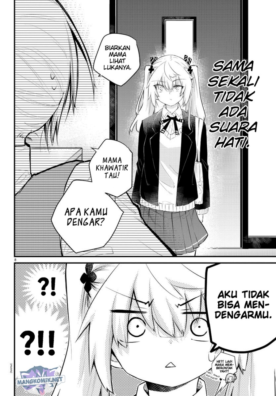 Koe ga Dasenai Shoujo wa "Kanojo ga Yasashisugiru" to Omotteiru Chapter 130 - halaman 9