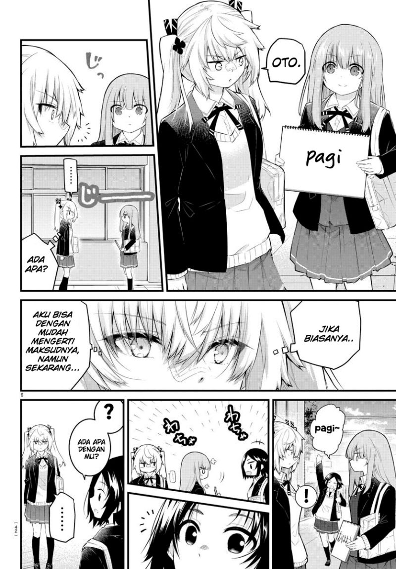 Koe ga Dasenai Shoujo wa "Kanojo ga Yasashisugiru" to Omotteiru Chapter 131 - halaman 8