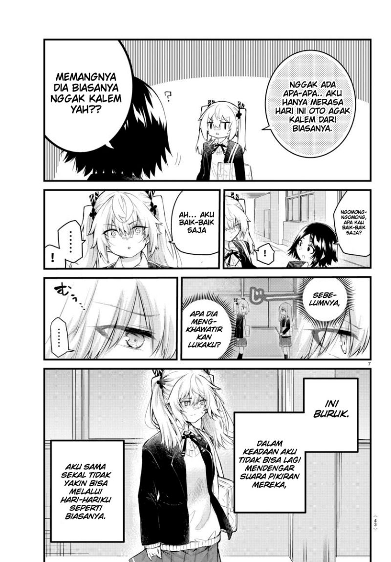 Koe ga Dasenai Shoujo wa "Kanojo ga Yasashisugiru" to Omotteiru Chapter 131 - halaman 9