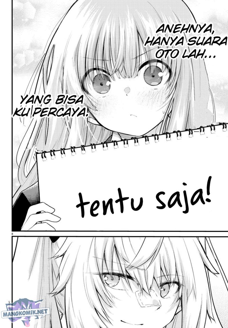 Koe ga Dasenai Shoujo wa "Kanojo ga Yasashisugiru" to Omotteiru Chapter 132 - halaman 10