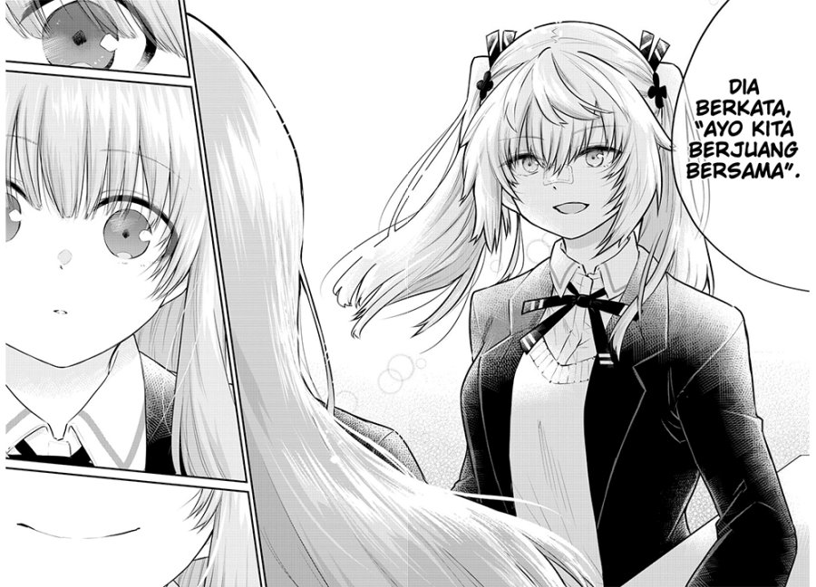 Koe ga Dasenai Shoujo wa "Kanojo ga Yasashisugiru" to Omotteiru Chapter 134 - halaman 1