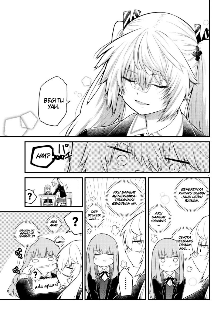 Koe ga Dasenai Shoujo wa "Kanojo ga Yasashisugiru" to Omotteiru Chapter 134 - halaman 3