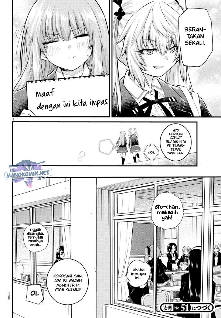 Koe ga Dasenai Shoujo wa "Kanojo ga Yasashisugiru" to Omotteiru Chapter 136 - halaman 9