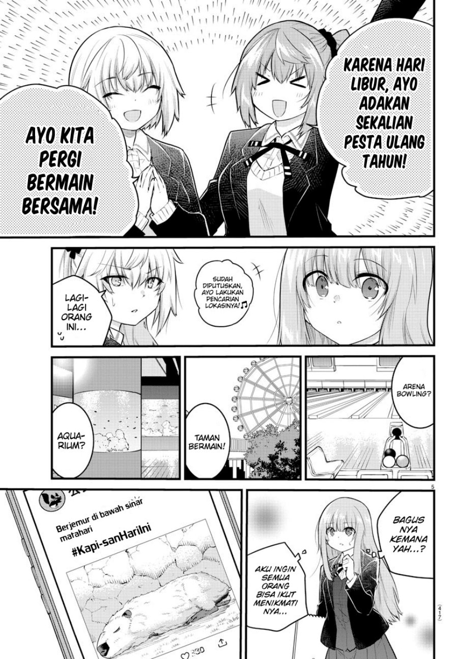 Koe ga Dasenai Shoujo wa "Kanojo ga Yasashisugiru" to Omotteiru Chapter 139 - halaman 6