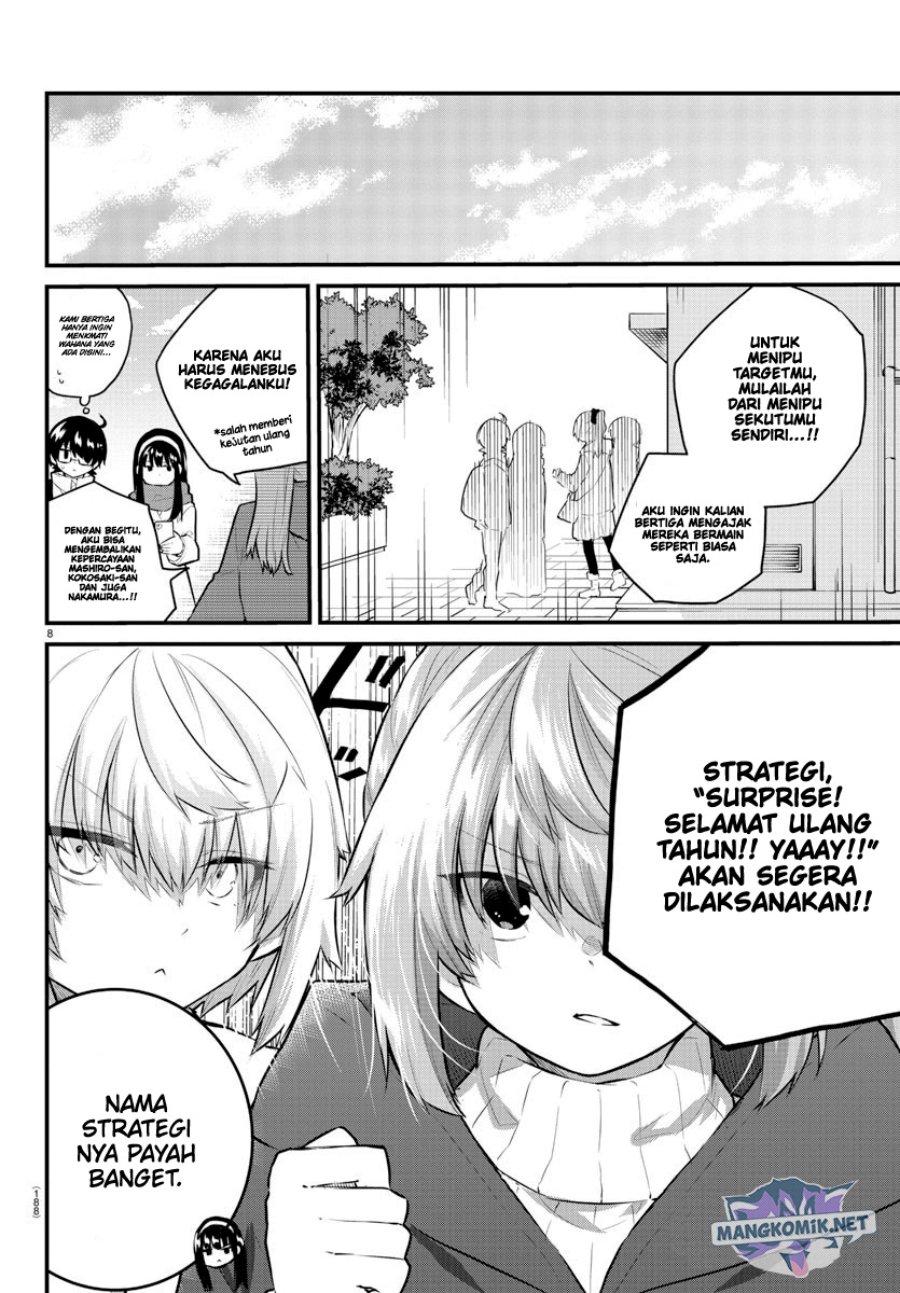 Koe ga Dasenai Shoujo wa "Kanojo ga Yasashisugiru" to Omotteiru Chapter 140 - halaman 9