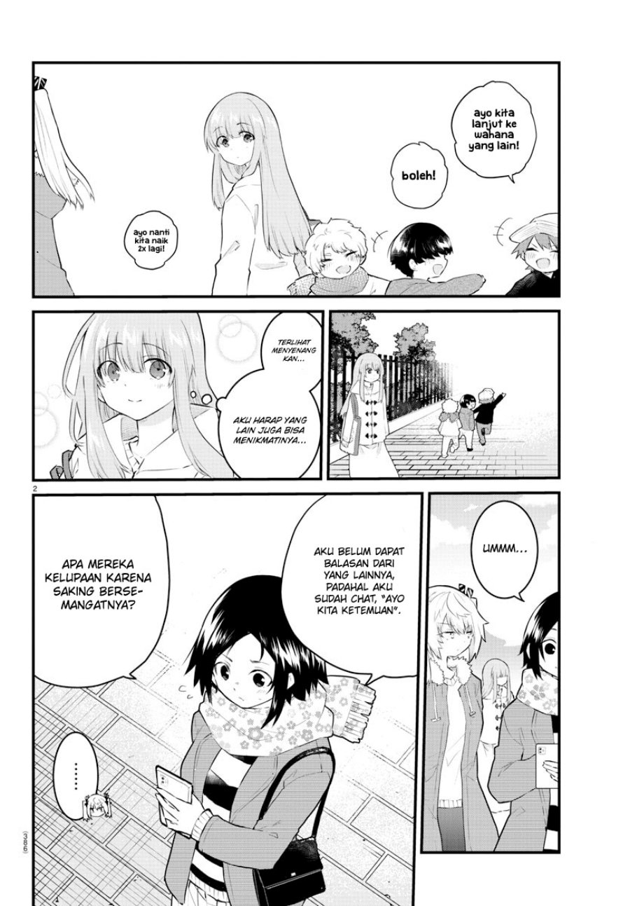 Koe ga Dasenai Shoujo wa "Kanojo ga Yasashisugiru" to Omotteiru Chapter 141 - halaman 3