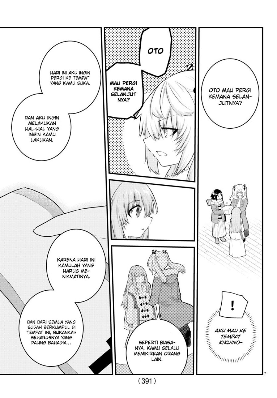 Koe ga Dasenai Shoujo wa "Kanojo ga Yasashisugiru" to Omotteiru Chapter 141 - halaman 8