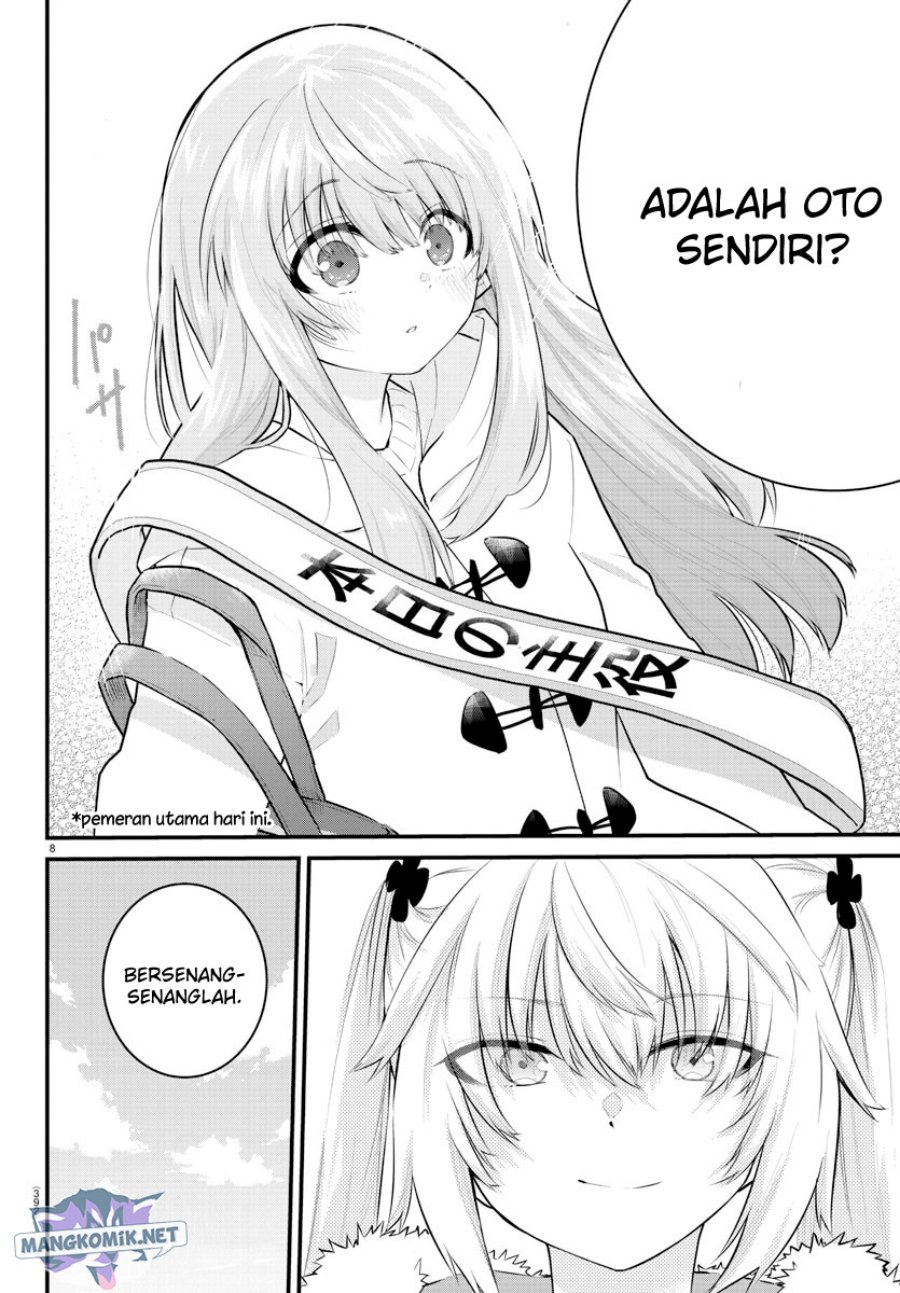 Koe ga Dasenai Shoujo wa "Kanojo ga Yasashisugiru" to Omotteiru Chapter 141 - halaman 9
