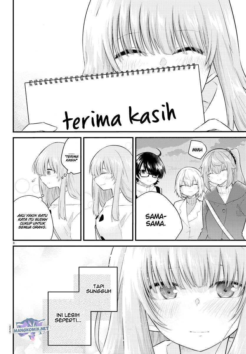 Koe ga Dasenai Shoujo wa "Kanojo ga Yasashisugiru" to Omotteiru Chapter 142 - halaman 10
