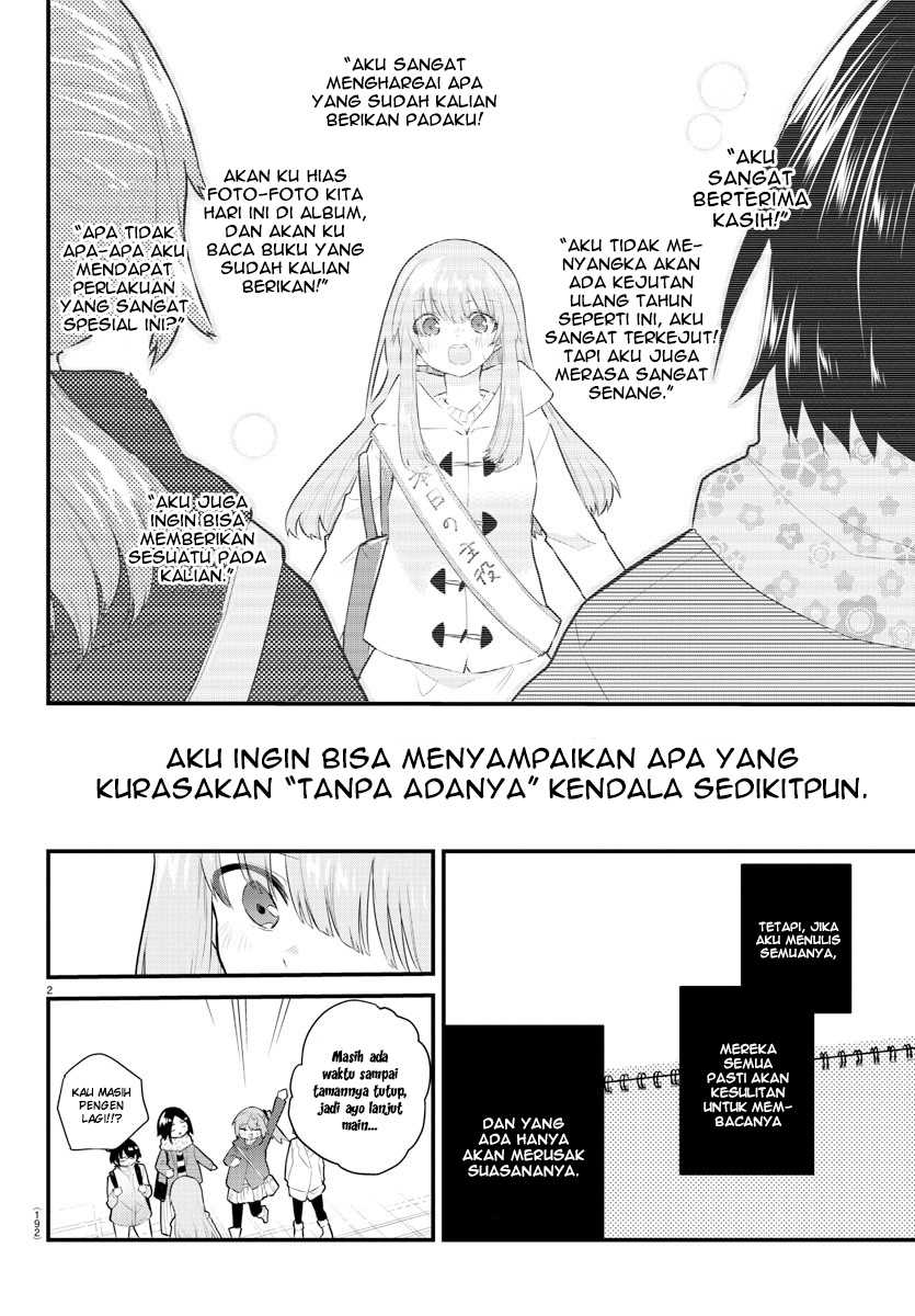 Koe ga Dasenai Shoujo wa "Kanojo ga Yasashisugiru" to Omotteiru Chapter 143 - halaman 4