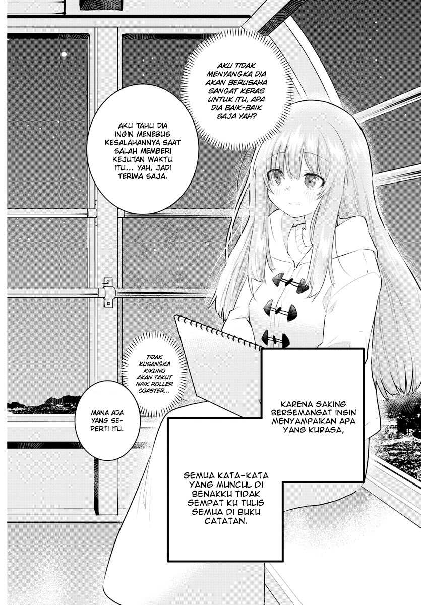 Koe ga Dasenai Shoujo wa "Kanojo ga Yasashisugiru" to Omotteiru Chapter 143 - halaman 8