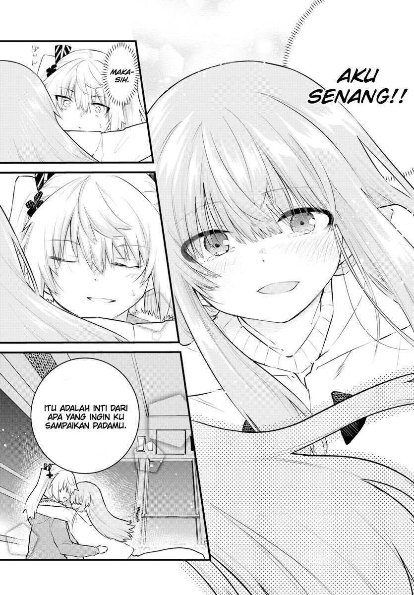 Koe ga Dasenai Shoujo wa "Kanojo ga Yasashisugiru" to Omotteiru Chapter 145 - halaman 9
