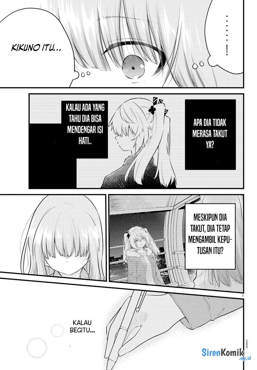 Koe ga Dasenai Shoujo wa "Kanojo ga Yasashisugiru" to Omotteiru Chapter 160 - halaman 3