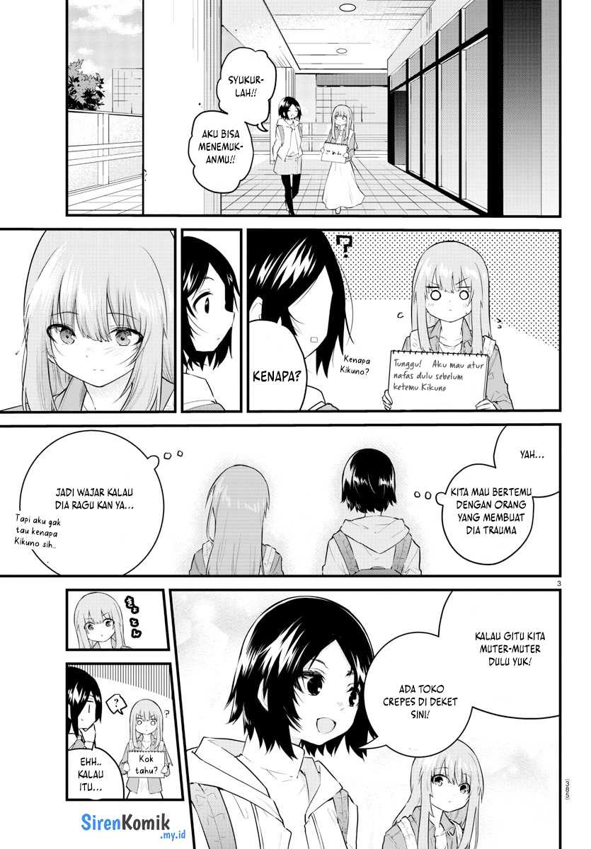 Koe ga Dasenai Shoujo wa "Kanojo ga Yasashisugiru" to Omotteiru Chapter 161 - halaman 4