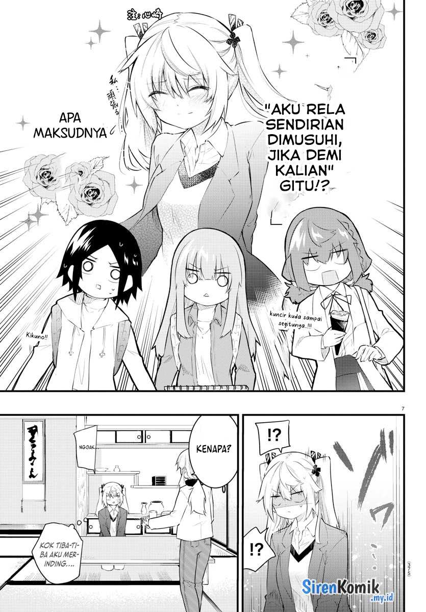 Koe ga Dasenai Shoujo wa "Kanojo ga Yasashisugiru" to Omotteiru Chapter 163 - halaman 8