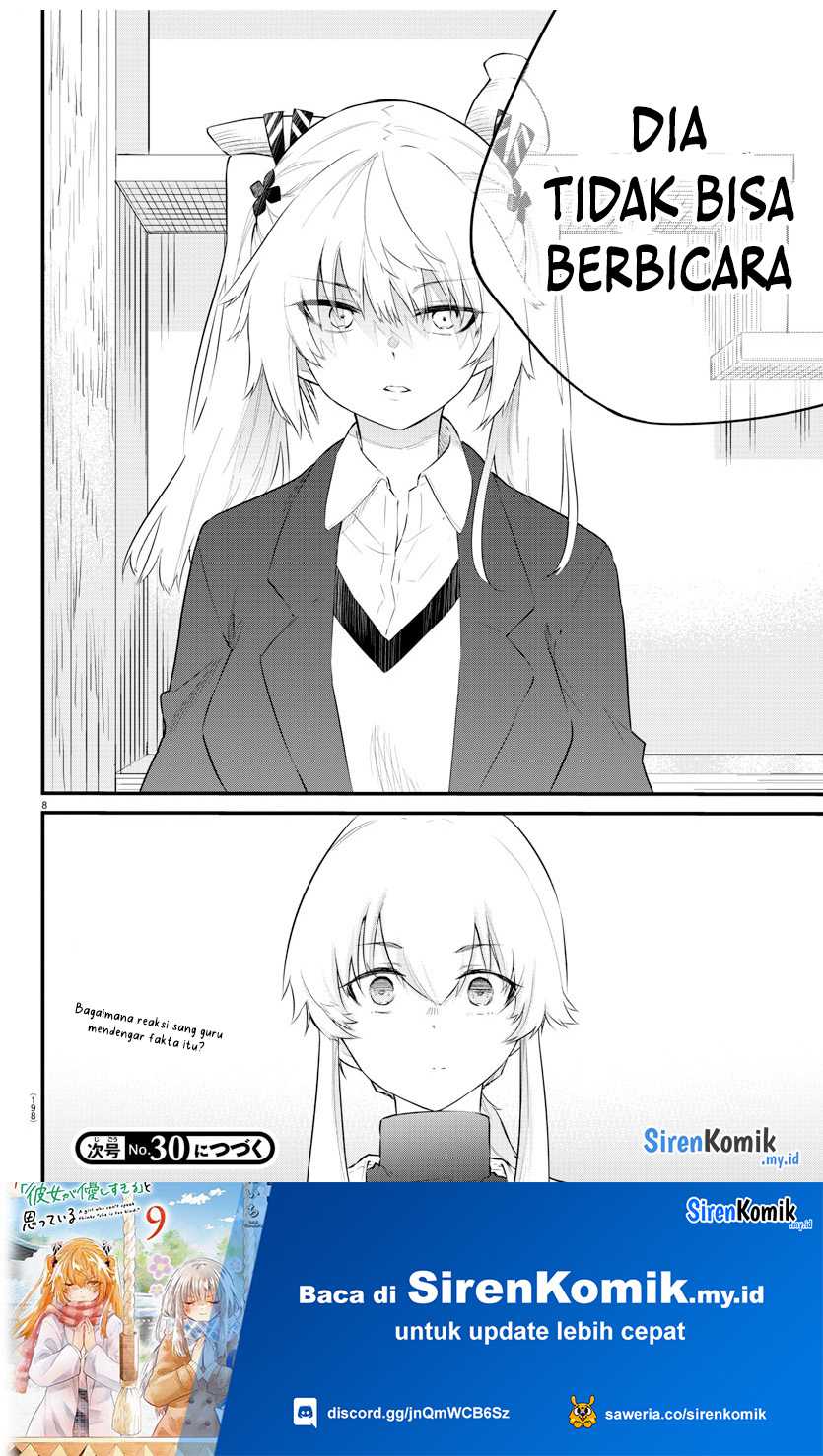 Koe ga Dasenai Shoujo wa "Kanojo ga Yasashisugiru" to Omotteiru Chapter 164 - halaman 9