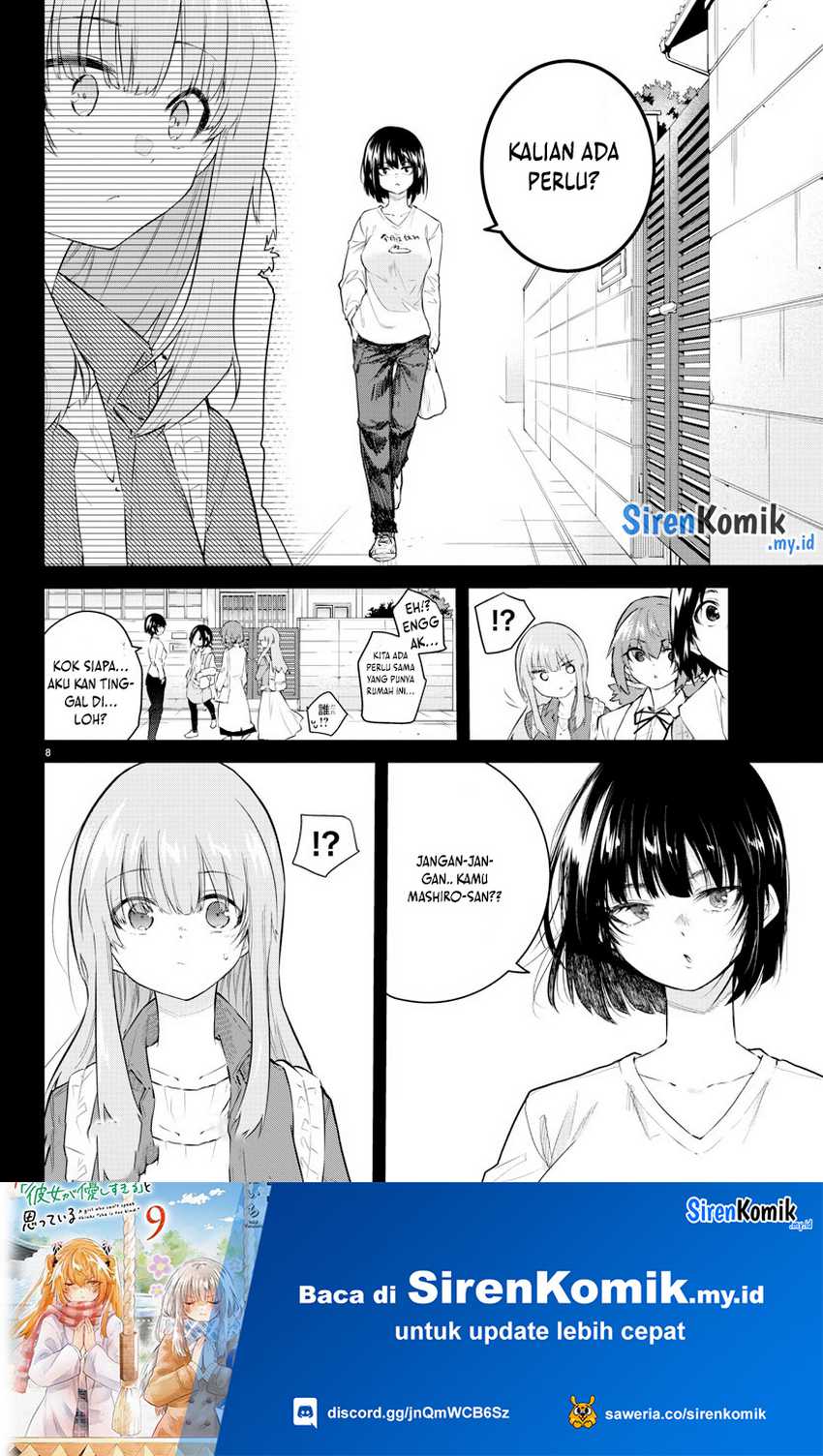Koe ga Dasenai Shoujo wa "Kanojo ga Yasashisugiru" to Omotteiru Chapter 167 - halaman 10