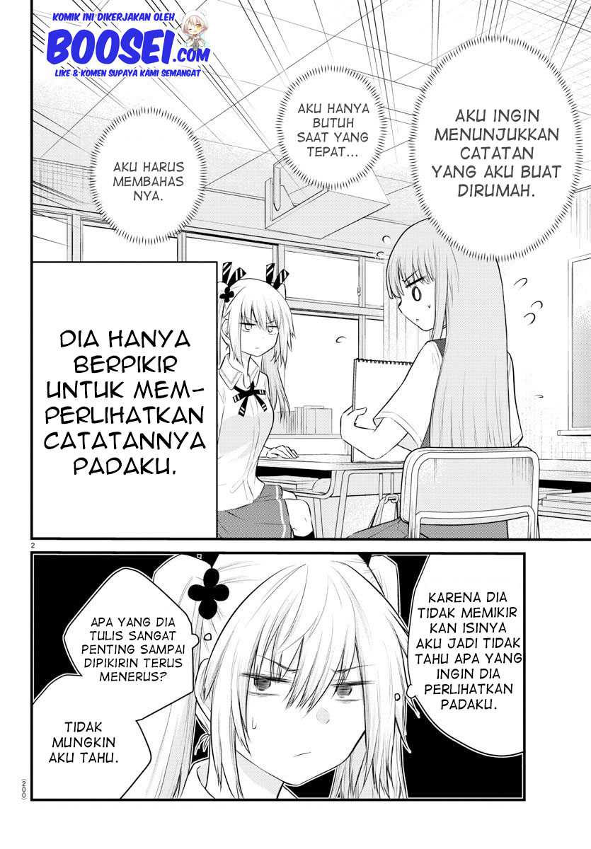 Koe ga Dasenai Shoujo wa "Kanojo ga Yasashisugiru" to Omotteiru Chapter 17 - halaman 4