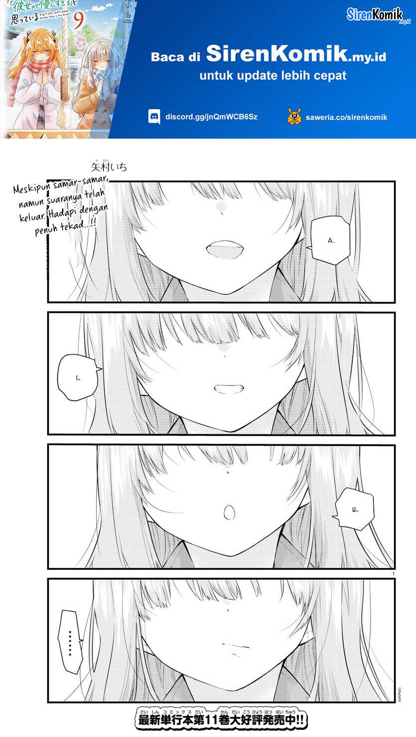 Koe ga Dasenai Shoujo wa "Kanojo ga Yasashisugiru" to Omotteiru Chapter 176 - halaman 2