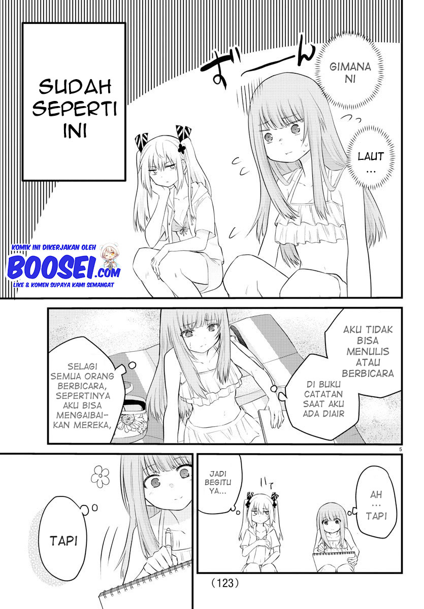 Koe ga Dasenai Shoujo wa "Kanojo ga Yasashisugiru" to Omotteiru Chapter 18 - halaman 8
