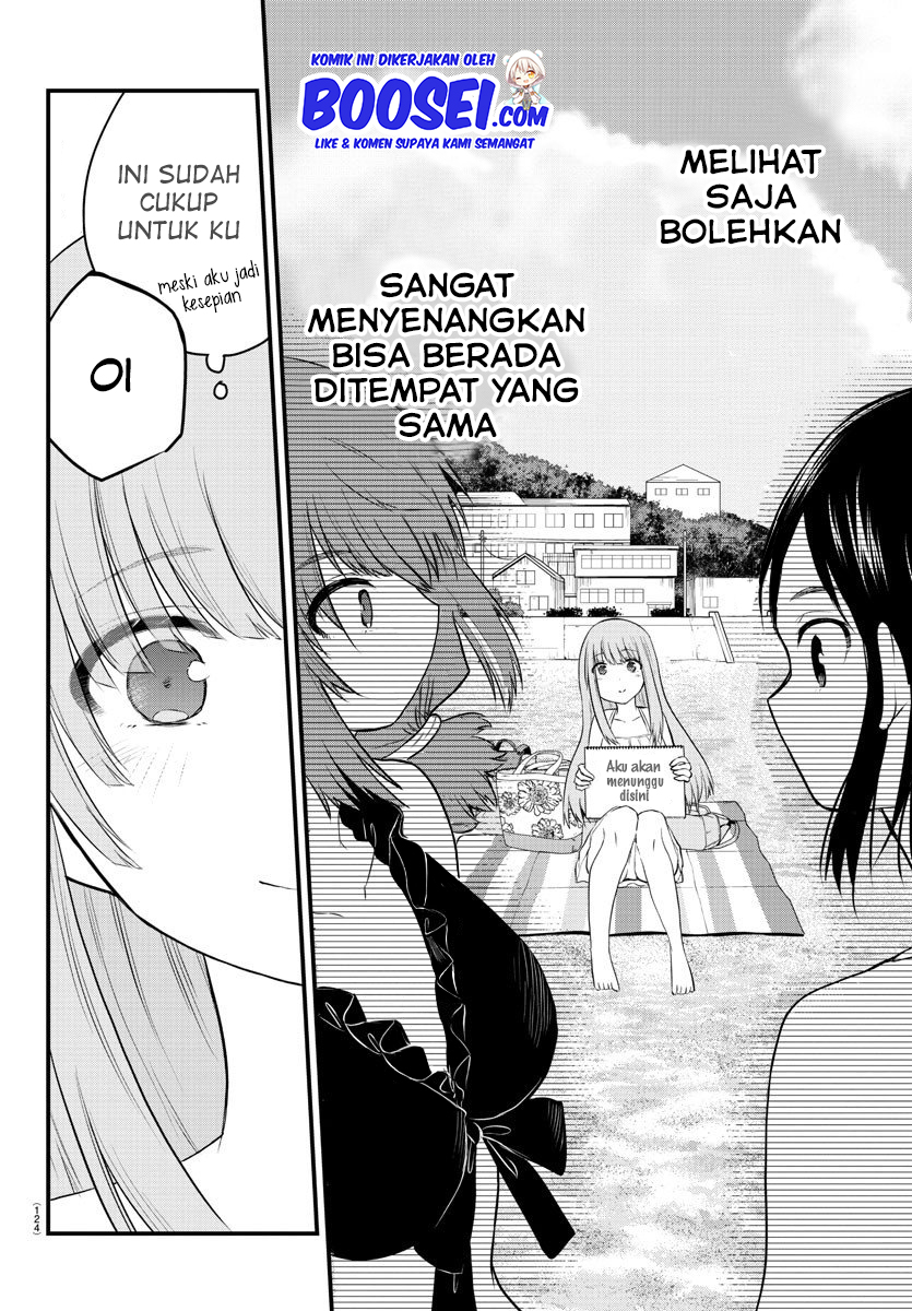Koe ga Dasenai Shoujo wa "Kanojo ga Yasashisugiru" to Omotteiru Chapter 18 - halaman 9