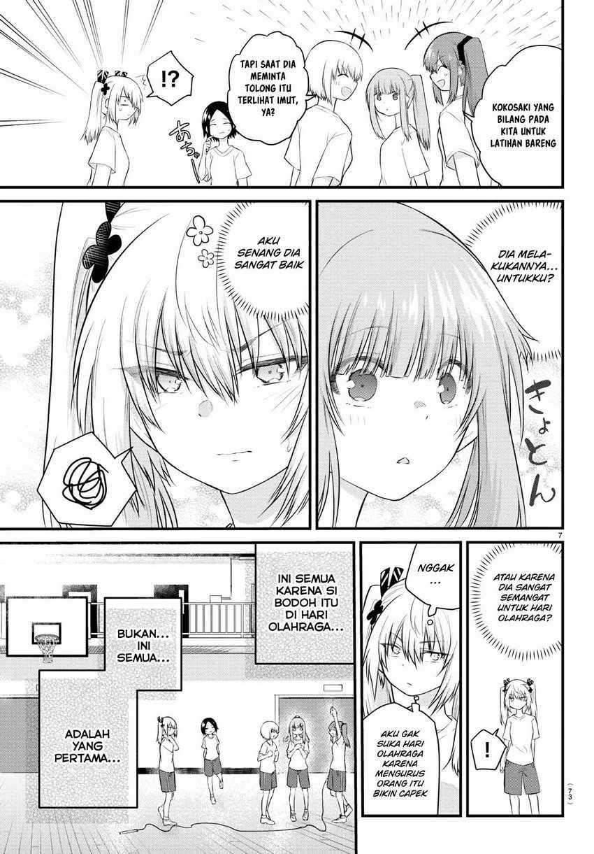Koe ga Dasenai Shoujo wa "Kanojo ga Yasashisugiru" to Omotteiru Chapter 32 - halaman 9