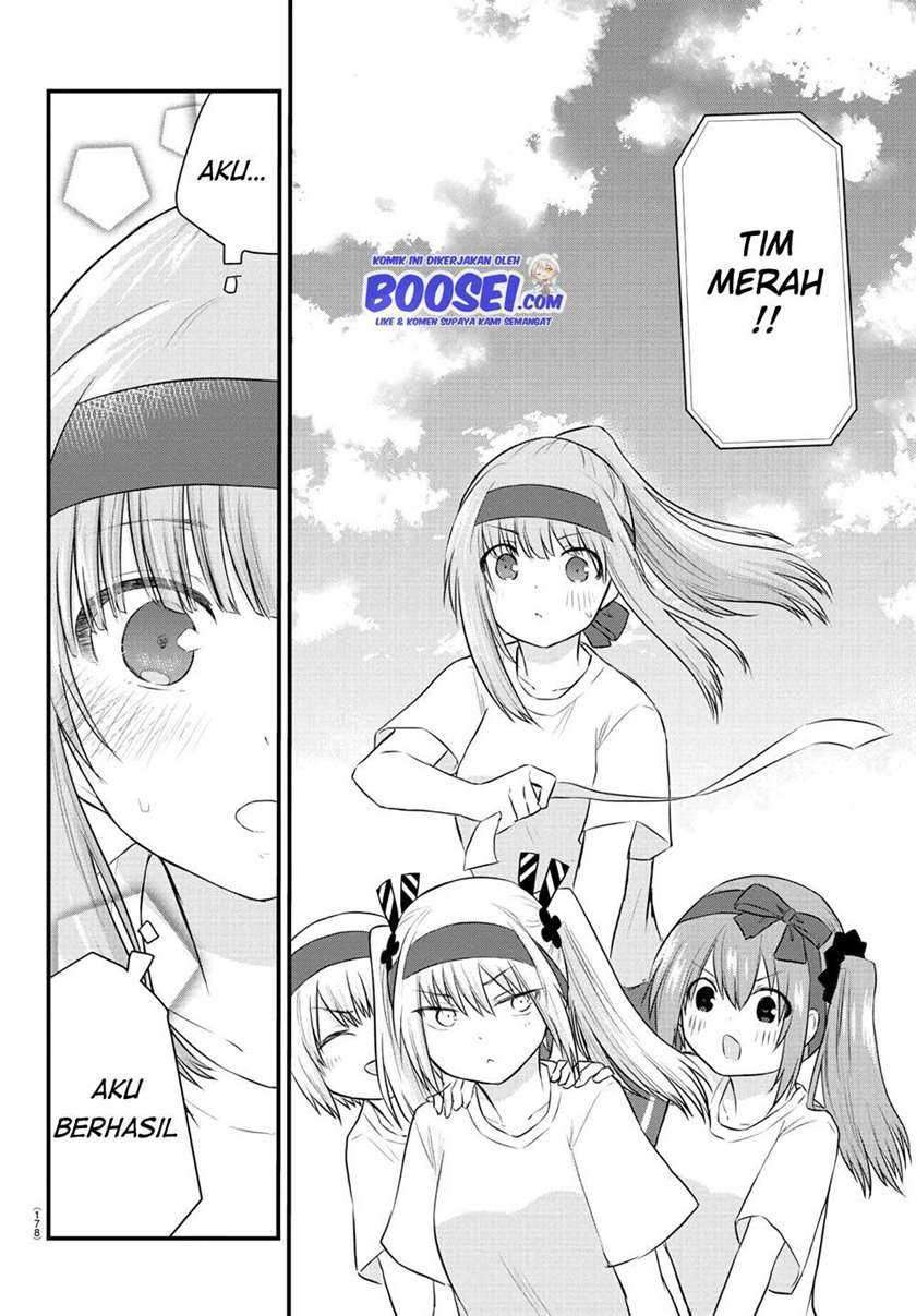 Koe ga Dasenai Shoujo wa "Kanojo ga Yasashisugiru" to Omotteiru Chapter 35 - halaman 7