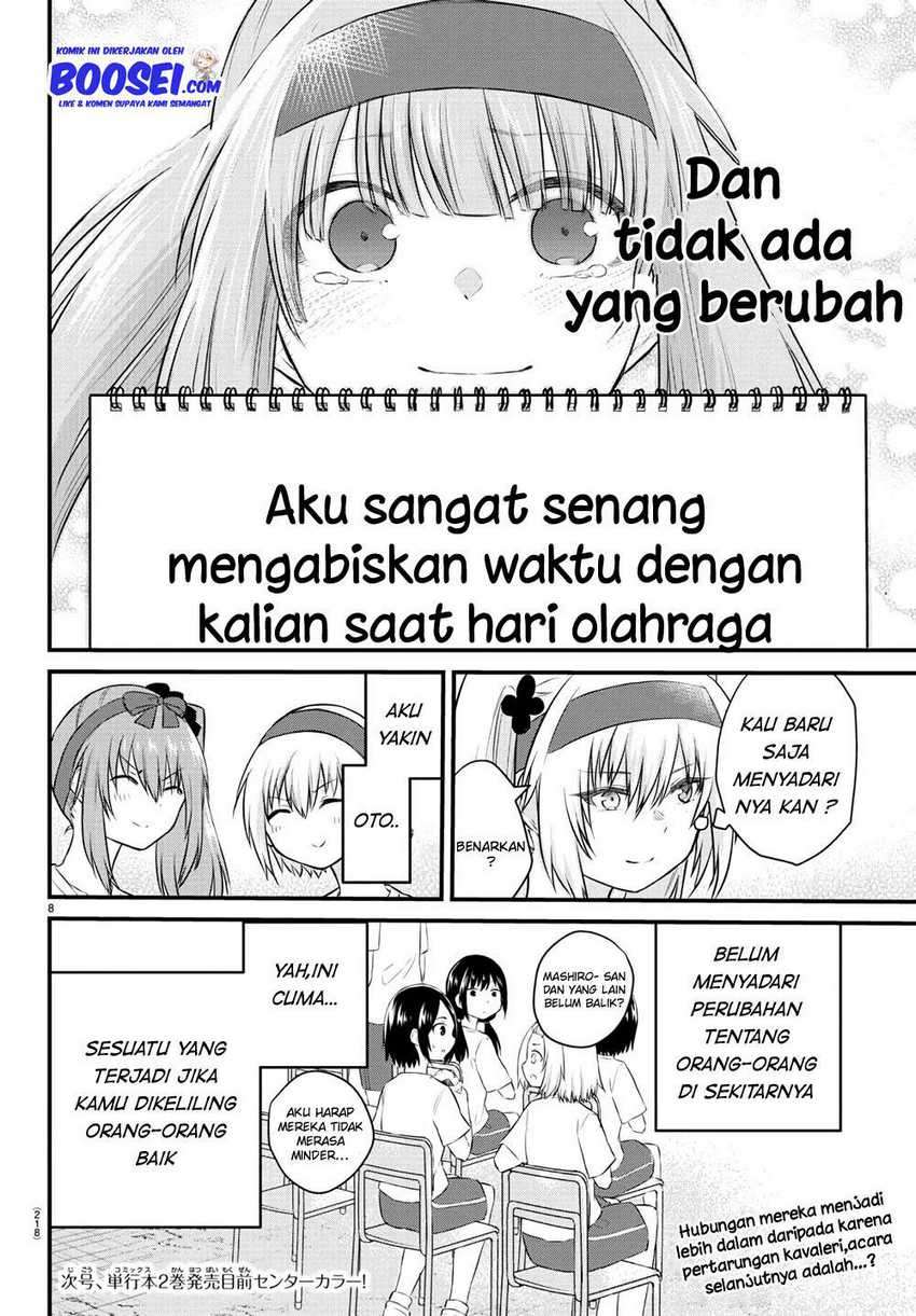 Koe ga Dasenai Shoujo wa "Kanojo ga Yasashisugiru" to Omotteiru Chapter 37 - halaman 10