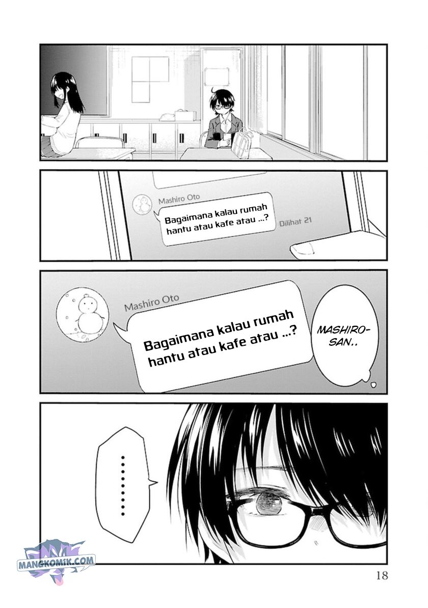 Koe ga Dasenai Shoujo wa "Kanojo ga Yasashisugiru" to Omotteiru Chapter 42 - halaman 9