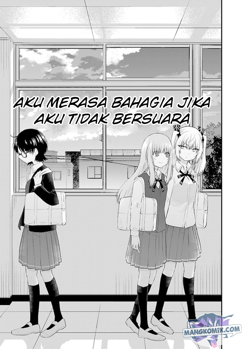 Koe ga Dasenai Shoujo wa "Kanojo ga Yasashisugiru" to Omotteiru Chapter 43 - halaman 4