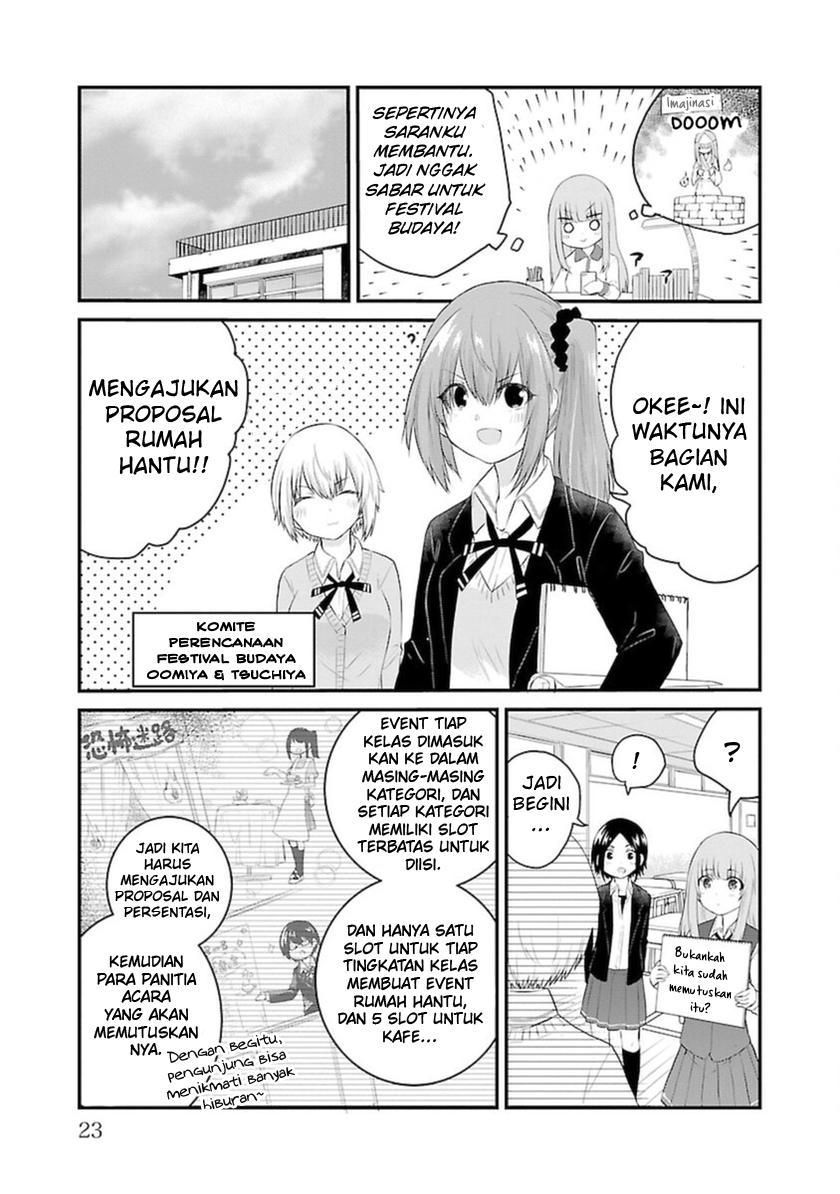 Koe ga Dasenai Shoujo wa "Kanojo ga Yasashisugiru" to Omotteiru Chapter 43 - halaman 6