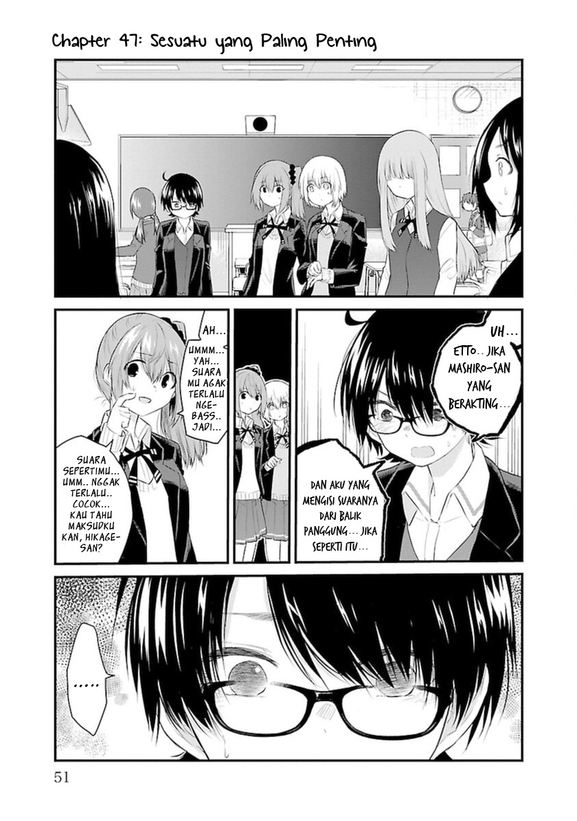 Koe ga Dasenai Shoujo wa "Kanojo ga Yasashisugiru" to Omotteiru Chapter 47 - halaman 2