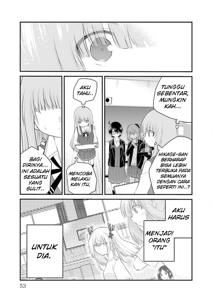 Koe ga Dasenai Shoujo wa "Kanojo ga Yasashisugiru" to Omotteiru Chapter 47 - halaman 4