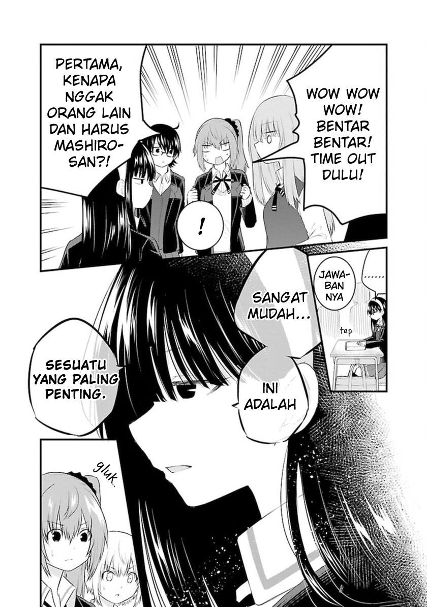 Koe ga Dasenai Shoujo wa "Kanojo ga Yasashisugiru" to Omotteiru Chapter 47 - halaman 6