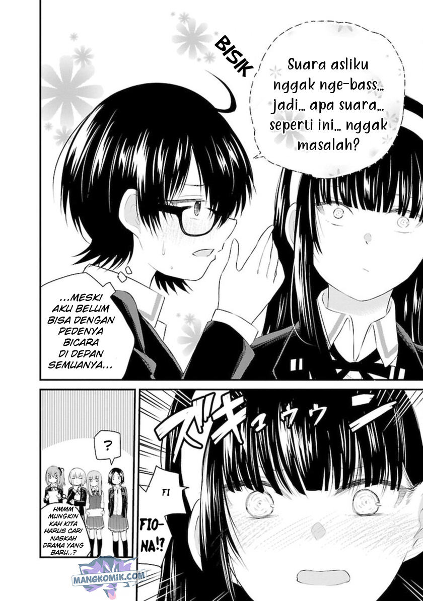 Koe ga Dasenai Shoujo wa "Kanojo ga Yasashisugiru" to Omotteiru Chapter 47 - halaman 9