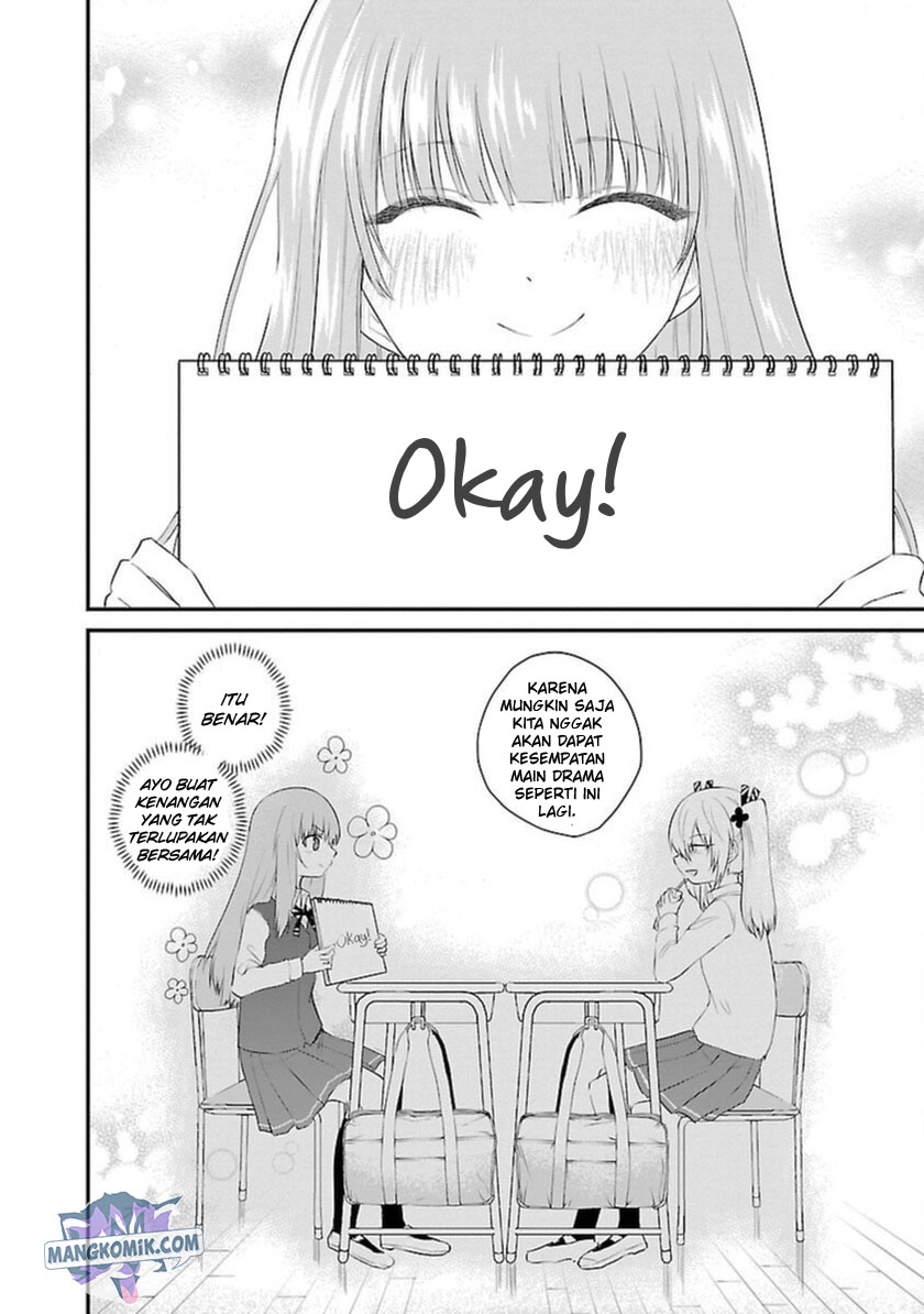 Koe ga Dasenai Shoujo wa "Kanojo ga Yasashisugiru" to Omotteiru Chapter 48 - halaman 2