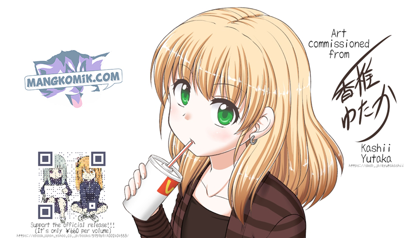 Koe ga Dasenai Shoujo wa "Kanojo ga Yasashisugiru" to Omotteiru Chapter 48 - halaman 3