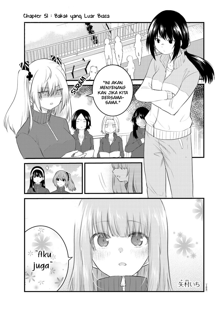 Koe ga Dasenai Shoujo wa "Kanojo ga Yasashisugiru" to Omotteiru Chapter 51 - halaman 3
