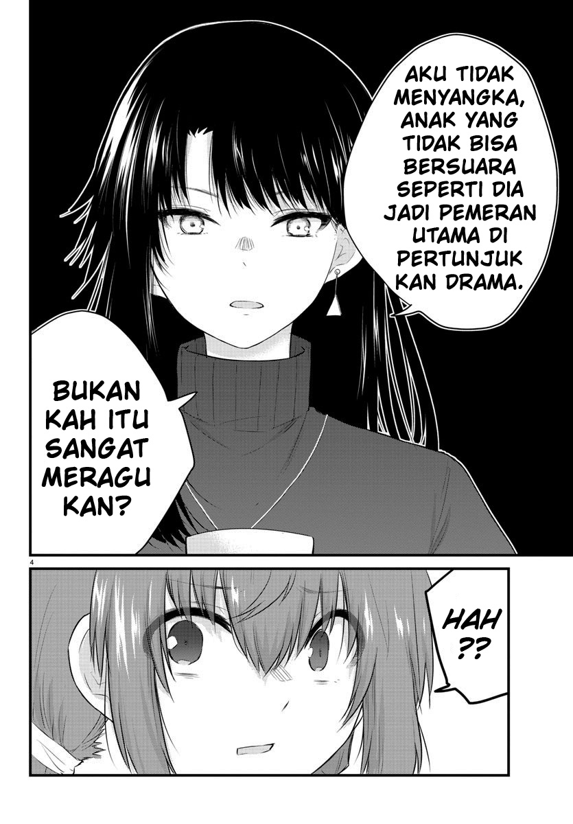 Koe ga Dasenai Shoujo wa "Kanojo ga Yasashisugiru" to Omotteiru Chapter 53 - halaman 6
