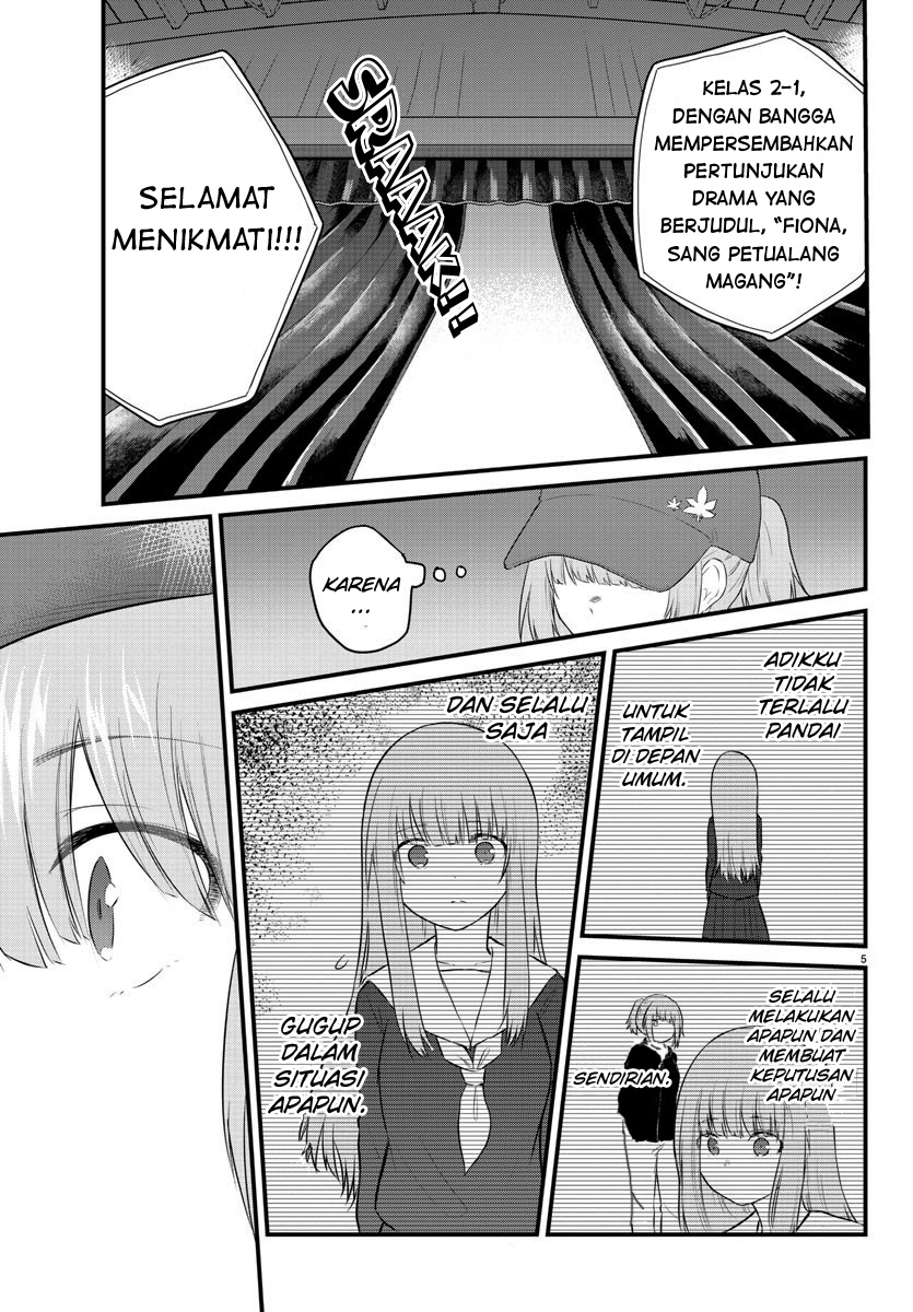 Koe ga Dasenai Shoujo wa "Kanojo ga Yasashisugiru" to Omotteiru Chapter 54 - halaman 7